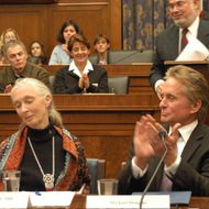 Press Release: Michael Douglas, Dr. Jane Goodall Address Strengthening US and World Security at the US Congress
