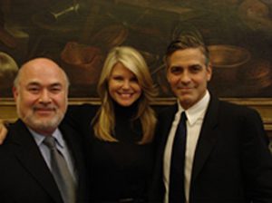 Jonathan Granoff, Christie Brinkley, George Clooney