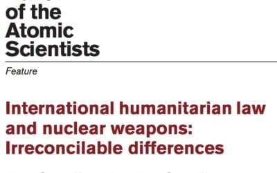 Bulletin of the Atomic Scientists: International humanitarian law and nuclear weapons