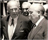 Mikhail Gorbachev and George Shultz on the U.S. Abandonment of the INF