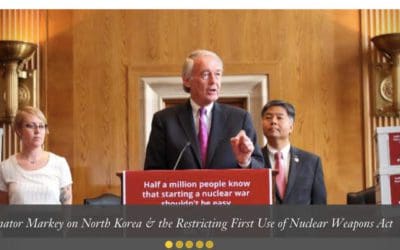 Senator Markey, Congressman Lieu: Restrict First use of Nuclear Weapons