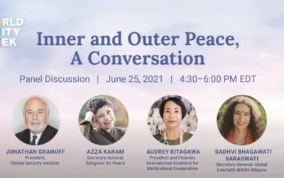 World Unity Week: Inner Peace and Outer Peace